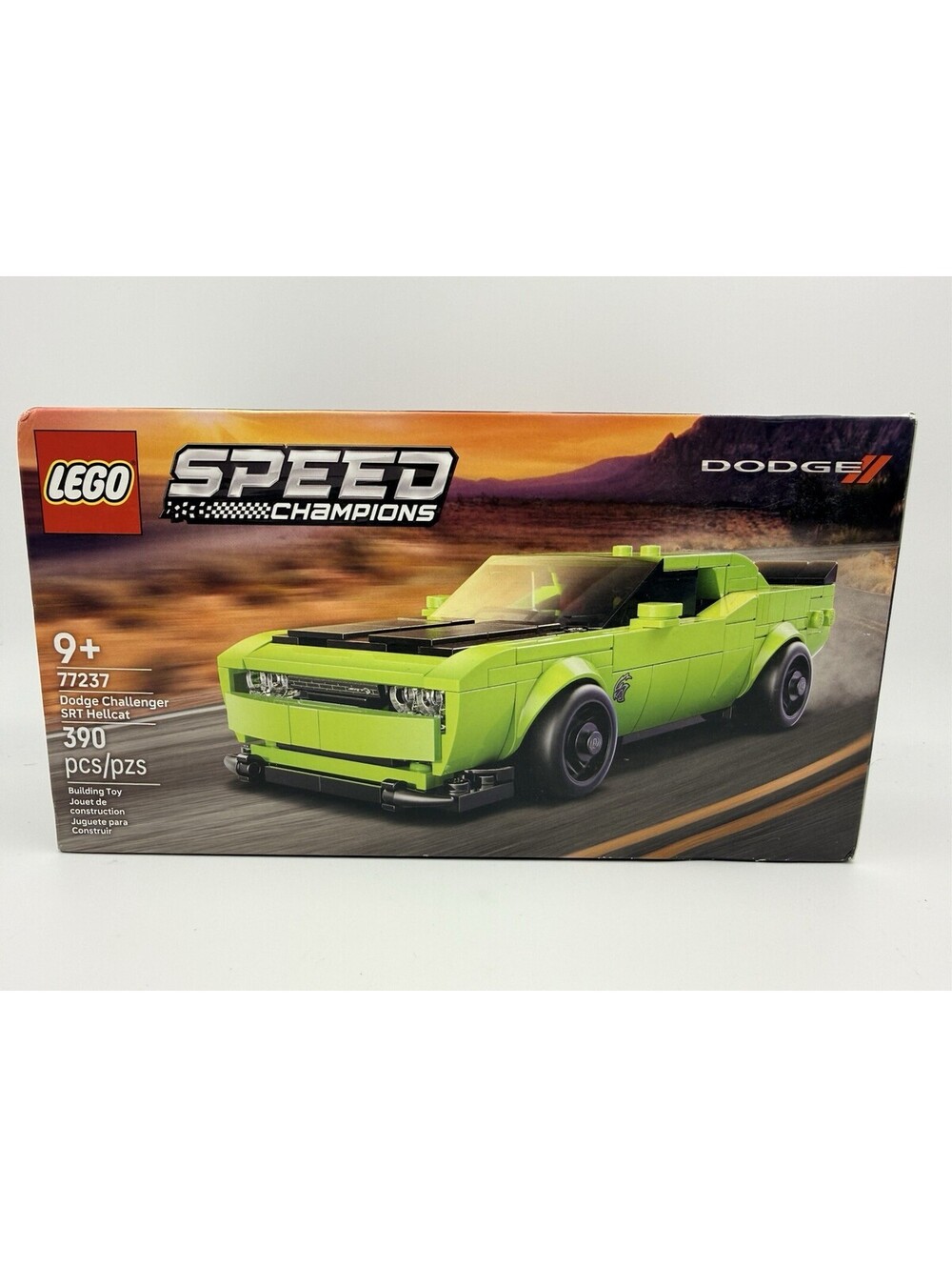 LEGO Speed Champions Green Dodge Challenger SRT Hellcat 77237 New Sealed